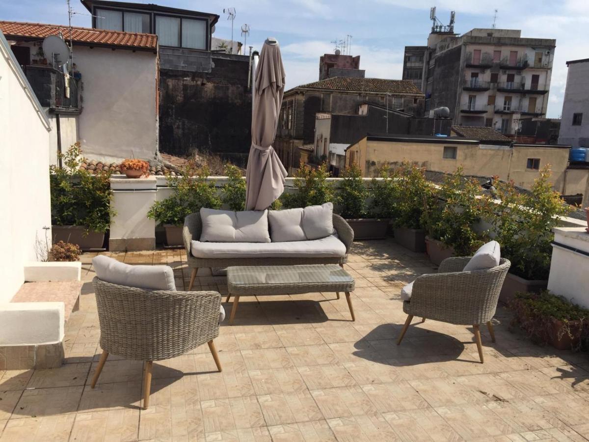 Old Catania Terrace Apartment Exterior photo